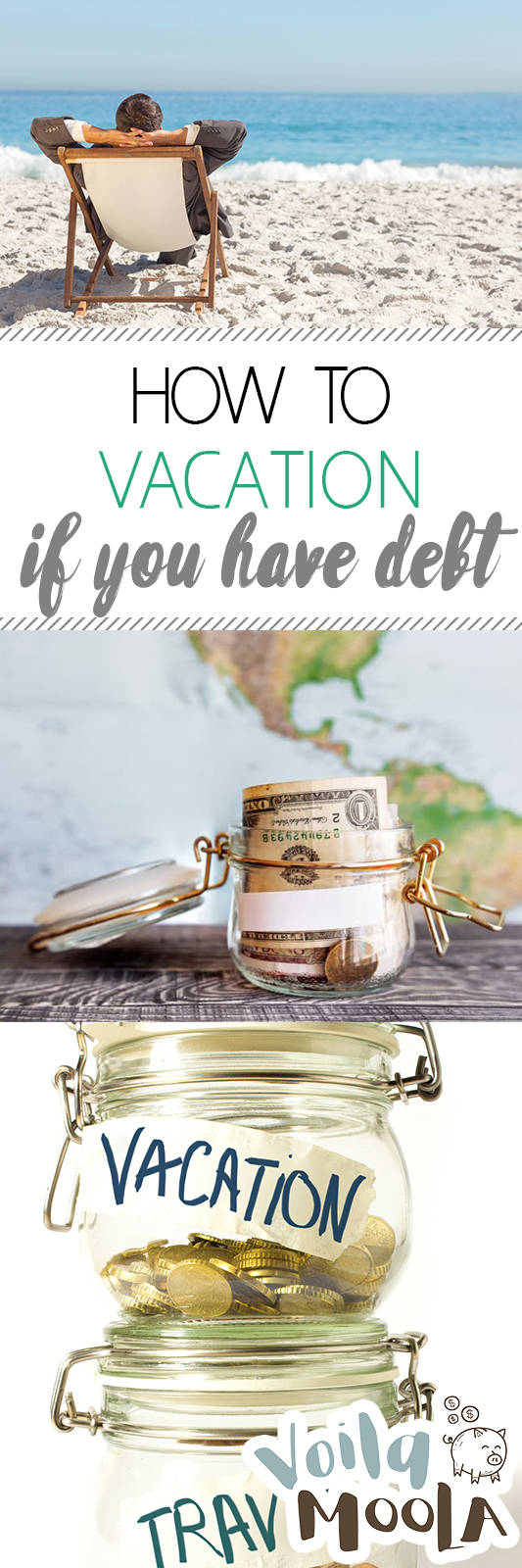 How to Vacation if You Have Debt| Vacationing When You Have Debt. How to Get out of Bet, Vacationing Tips and Tricks, Save Money on Vacation, How to Save Money While Vacationing, Popular Pin