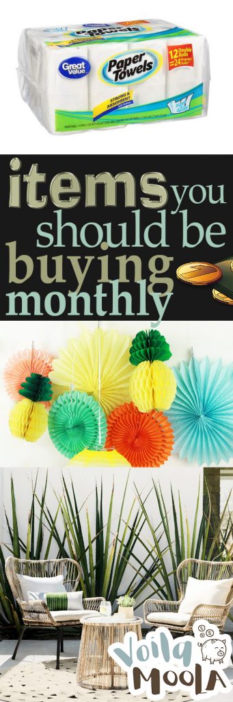 Items You Should Be Buying Monthly| Save Money Shopping, How to Save Money Shopping, Buy These Items Monthly, Items to Purchase Monthly, Purchase This Monthly, Finance, Save More Money, Save Money on Groceries