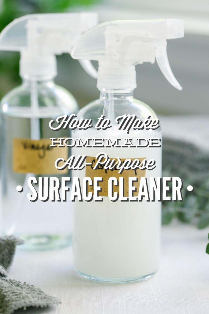 Homemade all purpose cleaner
