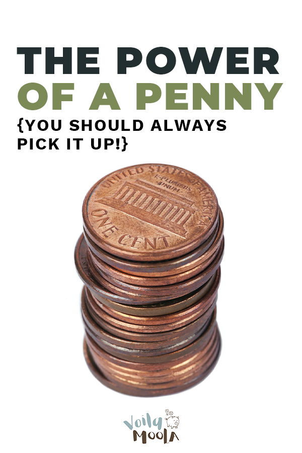 The Power of a Penny | pennies | money advice | tips and tricks | money wise | savings | how to save money 