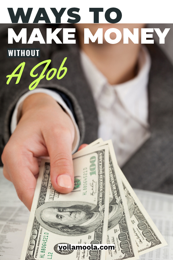 We've always been taught that you have to have a job to make money. And while that is the conventional way to do it, there are also plenty of ways to bring in some dough without having a job. Keep reading to learn exciting and easy ways to make money. What's even better is that you may not have to leave your house. I love that idea! #makemoney #howtomakemoneywithoutajob #unusualwaystomakemoney
